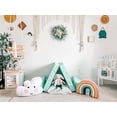thumbnail image 4 of Foamnasium Blocksy Mini, Gull Gray Vinyl Baby Gym & Playmat, Made in the USA, 4 of 5