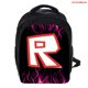 thumbnail image 4 of Roblox-Bolso de hombro con estampado Digital 3D para estudiantes, mochila a todo Color de 13 pulgadas, con cremallera, gran capacidad, 4 of 4