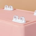 thumbnail image 4 of Miangastore Roulettes Adhésives Blanches 16 Pcs 1.8 Po 0.9 Po 0.6 Po, 4 of 9