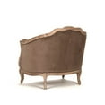 thumbnail image 4 of Zentique CFH007-1 E272 V011 Maison Love Chair, Brown Velvet - 40 x 35.5 x 28 in., 4 of 5