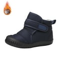 thumbnail image 4 of XXWXYD Big Boys Boots Girls Single Shoes Bowknot First Shoes Buckle Strap Toddler Soft Bottom Breathable Princess Shoes for Fashion Classic Comfortable Shoe(6-9 Months,Dark Blue), 4 of 8