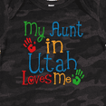 thumbnail image 4 of Inktastic My Aunt in Utah Loves Me Boys or Girls Baby Bodysuit, 4 of 5