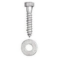 thumbnail image 2 of 3/4" x 6" (20 Pack) Galvanized Lag Screw Kit Grade A, Includes: 3/4" USS Flat Washers (20 pc) - Hot Dip Galvanized for Exterior Use - by ,, 2 of 2