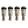 thumbnail image 3 of ForAlloys Wheels Chrome Silver Tyre Valve Bolt In Stem Set for Car, 3 of 4