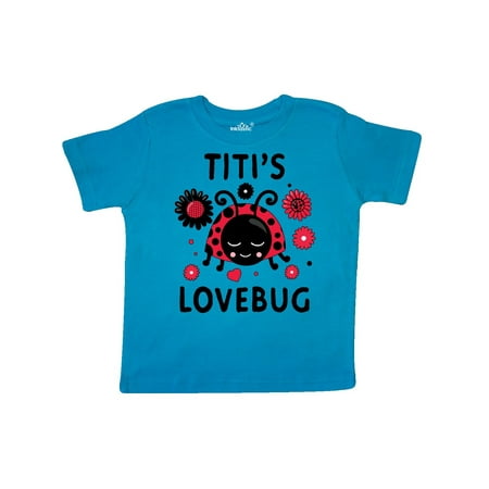 

Inktastic Valentine s Day Titi s Lovebug Gift Toddler Boy or Toddler Girl T-Shirt