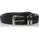 thumbnail image 1 of Perry Ellis Cinturón trenzado para hombre, negro, 48, 1 of 6