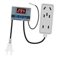 thumbnail image 3 of Almencla Thermostat Heating and Cooling Plug 110V for Constant Temperature Breeding Box 2m, 3 of 7