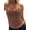 Light Khaki, variant on Women'S Halter Backless Double Lined Tank Top Y2k Trendy Camisole Crop Tops