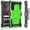 Green, variant on Takfox Case For Samsung Galaxy S23,S23 Plus,S23 Ultra 5G ,Shockproof Heavy Duty Rugged Locking Swivel Holster Belt Clip Kickstand Full Body Hard Shell Phone Cover Case,Black