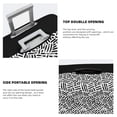 thumbnail image 5 of Haiem Weave Geometric Luggage Cover Printed Suitcase Covers for Luggage Elastic Washable Suitcase Protector Fits 18-32 Inch Luggage-Small, 5 of 9