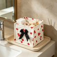thumbnail image 4 of Tepsmf Cosmetic Storage Basket Desktop Item Organizer Small Storage Bag Box Square 6 IN 1 PC, 4 of 6