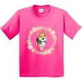 thumbnail image 3 of Inktastic Corgi Wreath for Dog Lovers Youth T-Shirt, 3 of 5