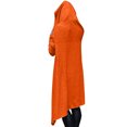 thumbnail image 3 of LYXSSBYX Womens Long Sleeve Dress Hot Sale Clearance Women's Casual Long Sleeve Ladies Sweatshirts with Hood Solid Tops, 3 of 7