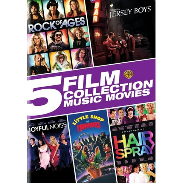 STUDIO DISTRIBUTION SERVI 5 FILM COLLECTION-MUSIC MOVIES COLLECTION (DVD/5  DISC) D618778D