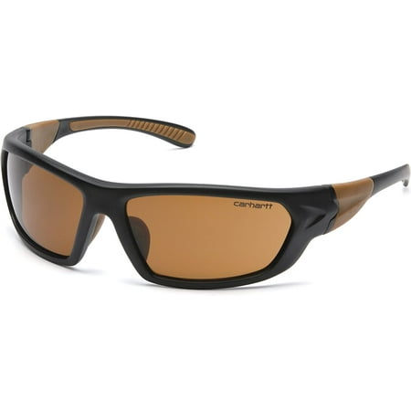 

Carhartt CHB210DCC Carbondale SAFETY Glasses Black/Tan Frame Clear Lens