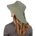 thumbnail image 2 of Jan & Jul Men and Women Sun-hat with UV Protection, Quick-dry, Long Neck Flap (Aqua-Dry Xplorer: Army Green, M), 2 of 6
