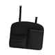 thumbnail image 1 of Bolsa colgante de cuero PU para asiento trasero de coche, organizador impermeable para teléfono móvil Negro, 1 of 9