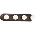 thumbnail image 4 of Volume Lighting 1124-33 24" Width 4 Light Bathroom Vanity Strip - Nickel, 4 of 4