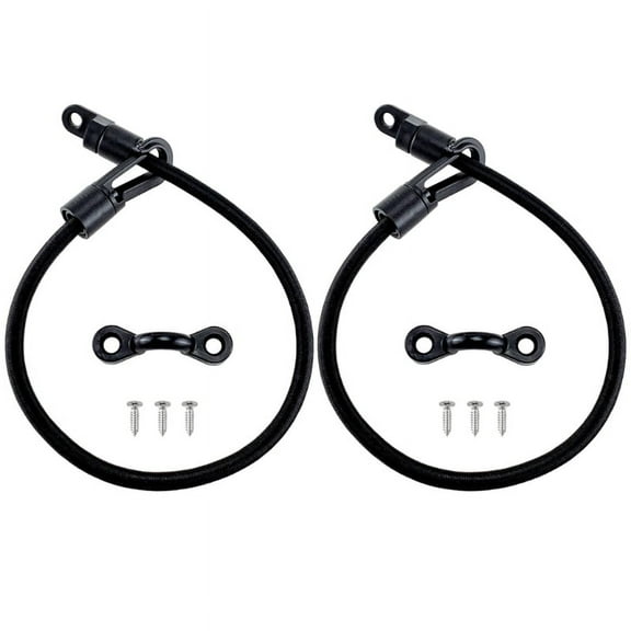 HeroNeo 2Pcs Fishing Rod Strap Holder Deck Mount Rod Strap For Boat Kayak Connector Gunwale Mount Rod Strap Rod Holder Strap