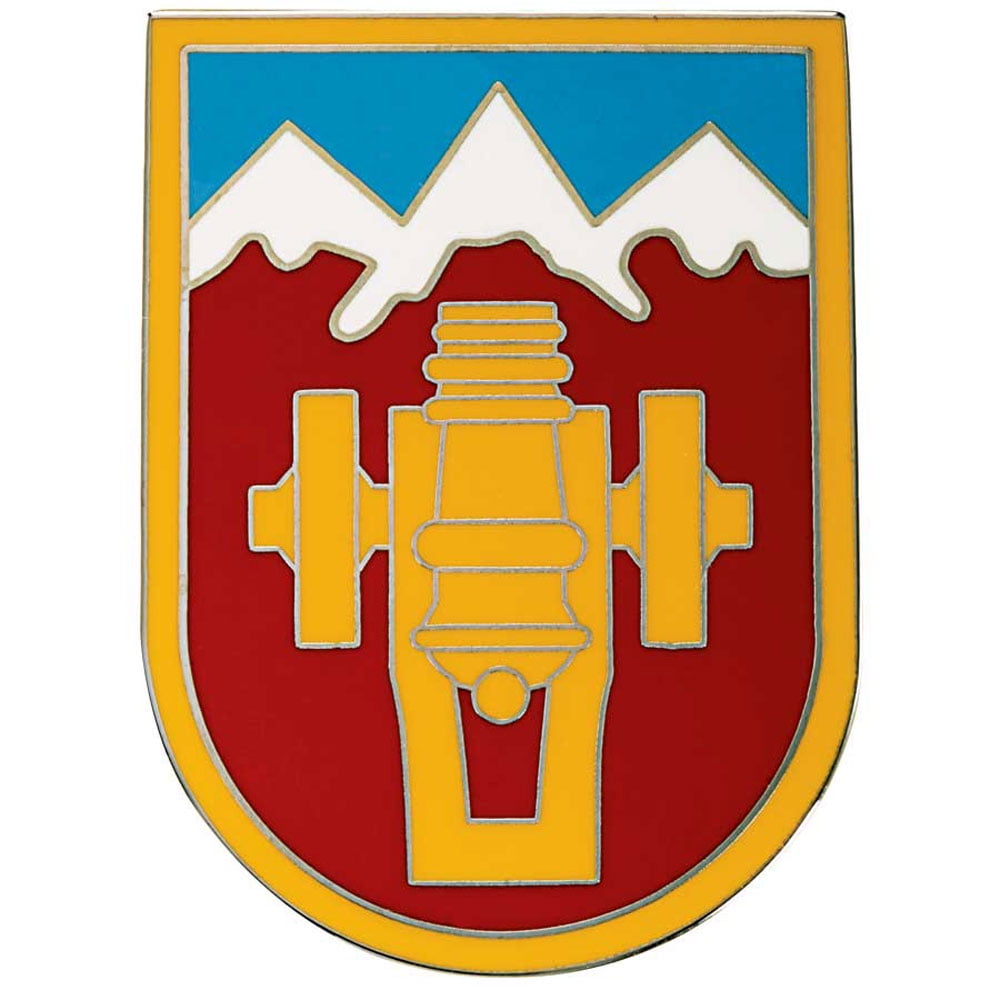 210th Field Artillery Brigade Enamel CSIB