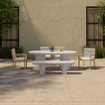 thumbnail image 6 of Moe's Home Collection Rocca Dining Table Concrete White, 6 of 8