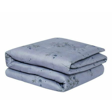 Calvin Klein Home Bamboo Flowers Bedding 3 Piece Set King Comforter 2 Shams Walmart Com Walmart Com