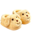 thumbnail image 4 of BCSIOAOI Kids Slippers Slip On Warm Fuzzy Indoor House Shoes, 4 of 8