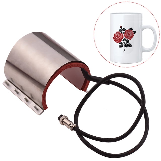 Aibecy Mug Cup Press Accesorio de transferencia de calor Gel de sílice 9 oz (12 * 19 cm) yeacher Prensa para tazas