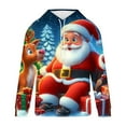 thumbnail image 4 of Elvqul Hoodies for Men Cute Shirts Christmas Sports Printed Pullover Mens Hoodies Baggy, 4 of 5