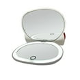 thumbnail image 4 of Impressions Vanity Hello Kitty Compact Mirror, Lighted Makeup Mirror with Touch Sensor (White), 4 of 5