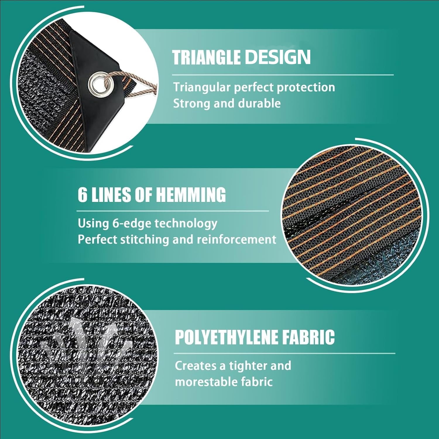 10x20 FT Sun Shade Cloth,Mesh Tarp with Grommets for Plant Cover,80% Patio Canopy Garden Pergola Greenhouse Car Barn Kennel,Black
