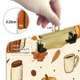 thumbnail image 6 of FORMRS Acrylic Clipboard with Low Profile Clip Standard A4 Letter Size, 12.5" x 9", Fall Beige Pumpkin, 6 of 8