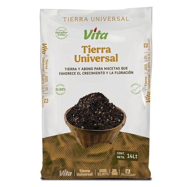 Tierra universal 14 Lt Vita Rancho Los Molinos Sustrato