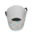 thumbnail image 3 of Daiia colorful Seashells1 Laundry Hamper With Handles Large Storage Basket/Toy Organizer/Dirty Clothes Collapsible Waterproof For College Dorms, Bedroom,Bathroom, 3 of 8