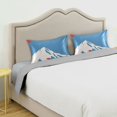 thumbnail image 3 of Yayeee Pillowcase Standard Size Set of 2 Satin Wrinkle Resistant Pillow Case, Snow Mountain, 3 of 7