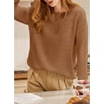 thumbnail image 5 of DOKOTOO Sweaters for Women Casual Long Sleeve Knit Pullover Crewneck Lightweight Oversized Loose Fit Sweater Top, 5 of 5