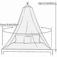 thumbnail image 4 of Mosquito Net Crib Glowing Stars Large Fly Net Bed, 4 of 5
