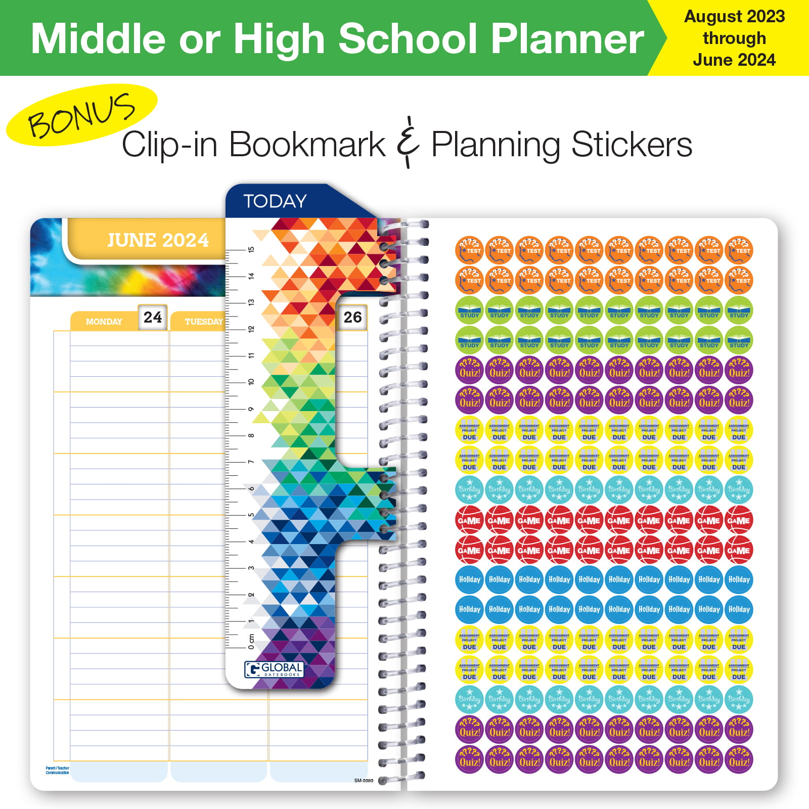 Homework Planner 2023-2024: Homework Planner School for middle elementary  and high school student,Gift For Students - Yahoo Shopping
