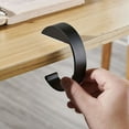 thumbnail image 5 of Desk Multi-functional Hanging Decorative Portable Punch-free Bag Hook Purse Holder Handbag Rack Wall Hanger STYLE 6, 5 of 8