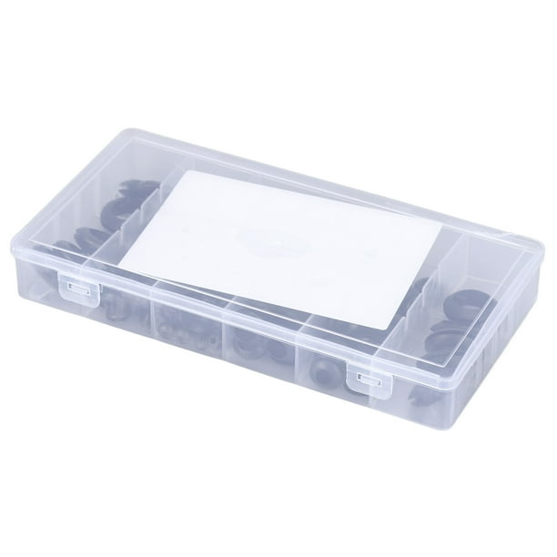 Kit surtido de ojales de goma, 180 piezas Kit surtido de ojales de goma Kit surtido de ojales Eficiencia maximizada