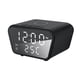 thumbnail image 2 of Reloj con cargador inalámbrico, reloj despertador digital LED, cargadores de temperatura, carga inalámbrica rápida de 15 W, estación de carga, relojes de escritorio, soporte inalámbrico, 2 of 9