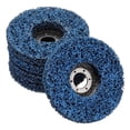 thumbnail image 1 of Uxcell 5 Pcs Roues Dénudées 5"x7/8 Pouces pour Moulin d'Angle Bleu, 1 of 6