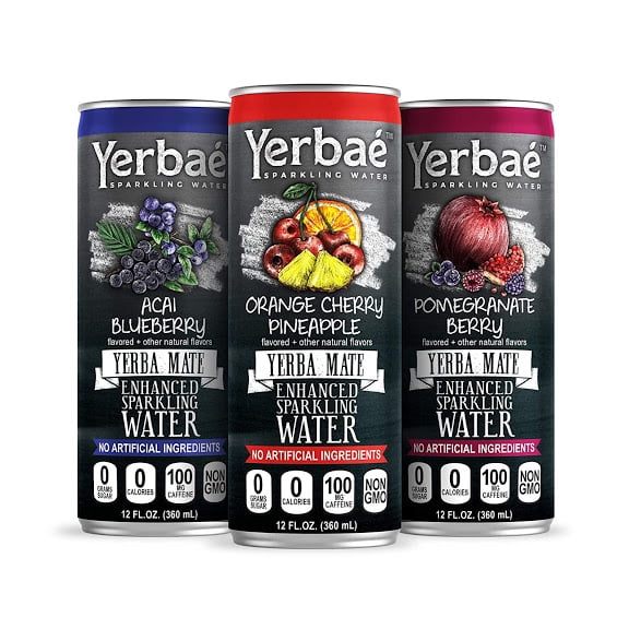 Yerbae Sparkling With Yerba Mate Tea Natural Energy Drink With Caffeine Antioxidants Zero Sugar No Calories Keto Whole 30 Non Gmo Seltzers Variety 12 Pack Of 12oz Cans Walmart Com