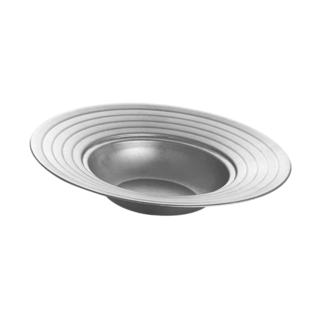 Plato de pasta coreano Strade Fareast Limited plato para servir diseño simple plato ligero para aperitivos plato occidental para barbacoa para acampar sopas ensaladas Plata