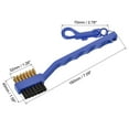 thumbnail image 2 of Uxcell Double Sided Dust Cleaning Groove Cleaner Clip Golf Club Brush Blue, 2 of 6