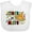AA-White, variant on Inktastic Happy Cinco De Mayo-sombrero Boys or Girls Baby Bib