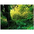 thumbnail image 1 of Trees Leaves Ceramic Tile Mural Kitchen Backsplash Bathroom Shower 406056-L43, 1 of 3