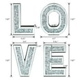 thumbnail image 5 of SHYFOY Living Room Decor, Mirrored LOVE Letter Sign, Home Decor, 5 of 6