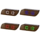 thumbnail image 5 of Reloj despertador digital Inteprter con pantalla de temperatura y humedad niveles de ajuste de brillo verde, 5 of 6