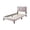 Light Pink, variant on LHKJ Full Upholstered Bed with Adjustable Headboard, Navy Blue